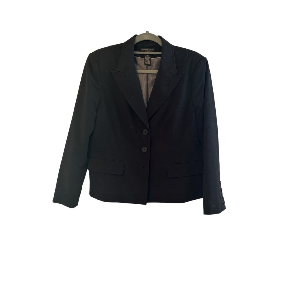 Worthington Works Black Blazer - Size 12P Petite